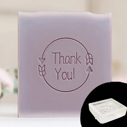 Lovely Handmade Clear Stamps Grass Plant Seal Soap Making Mold Natural Crafts Scrapbooking Chapter Custom Stationery