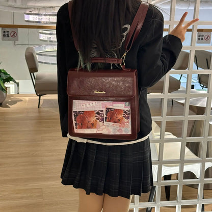 Lovely High Quality Lolita Girls Japanese JK Backpacks Satchels Female Sweet Students School Shoulder Bags HandBags Itabags