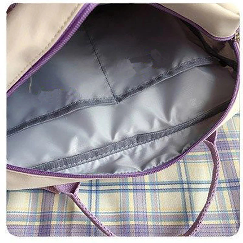 Lovely Japan Style Girl Lolita Cute JK Backpacks Students Transparent Window HandBags School Shoulder Bags