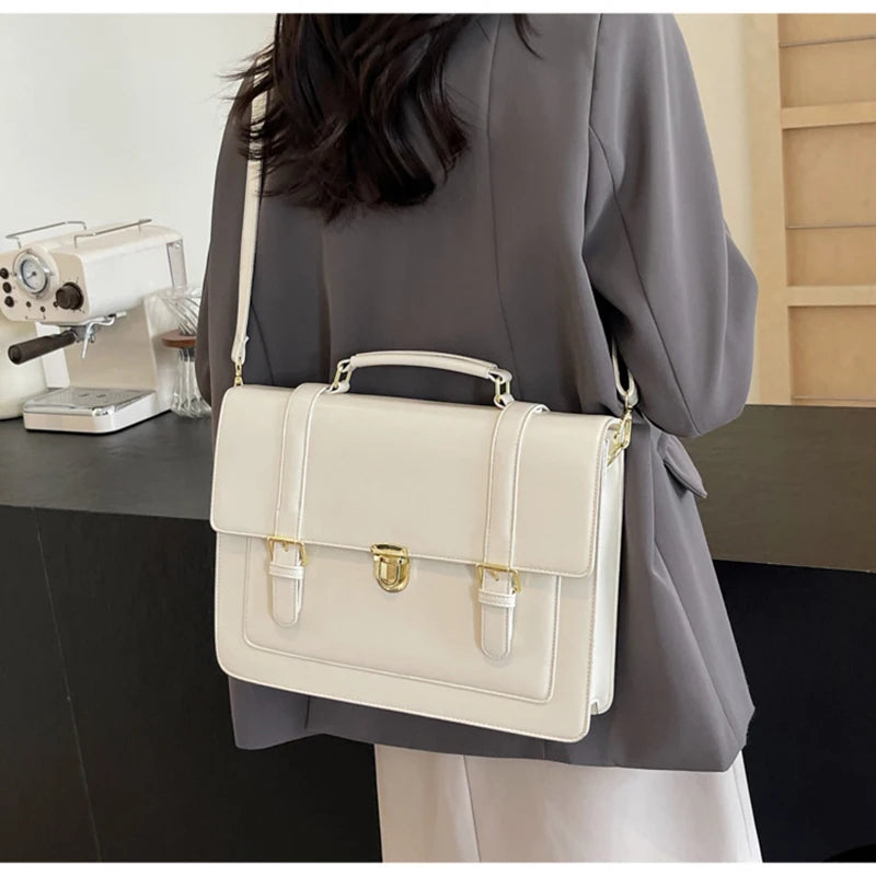 Lovely Japan Style Girls Lolita JK Backpacks Satchels Female Students School Press Locks Briefcases HandBags Messenger Bags