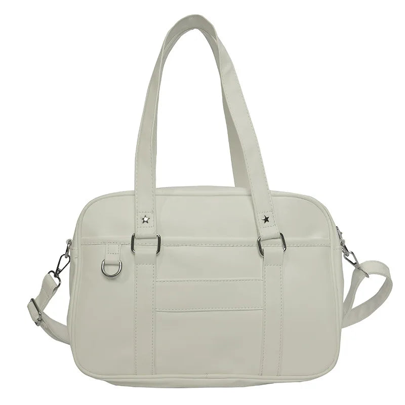 Lovely Japan Style Lolita Girl JK Basic HandBags Students PU Bookbags Star Shoulder Bags Anime Itbags