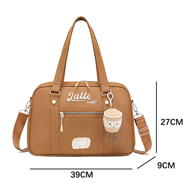 Lovely Japan Style Lolita Girl JK Shoulder Bags Students Kawaii Embroidery High-Capacity Bookbags HandBags