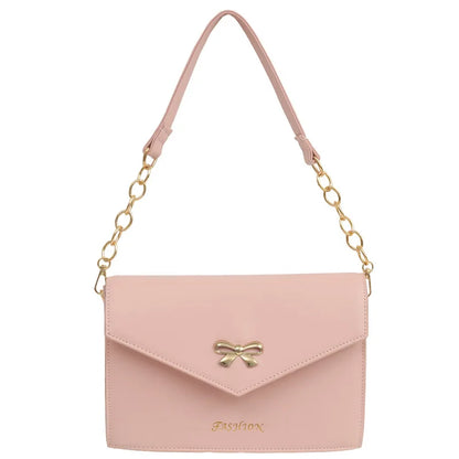 Lovely Japan Style Lolita Girl Sweet HandBags Kawaii Bowknot Transparent Envelope Shoulder Bags