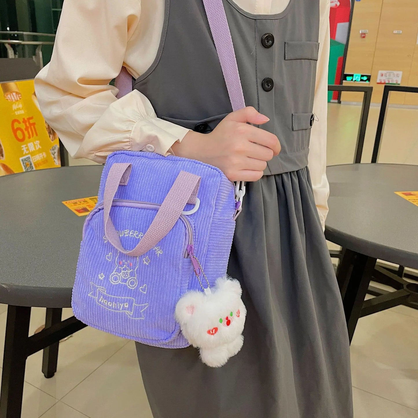 Lovely Japan Style Lolita Girls Shoulder Bags Students Kawaii HandBags Transparent Itabags