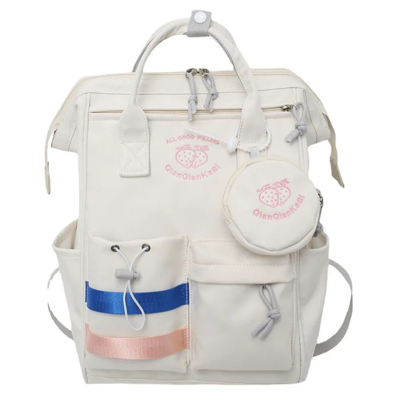 Lovely Korean Style Lolita Girl High-capacity Backpacks School Multiple Pockets Kawaii BookBags Laptop Bags Mochilas
