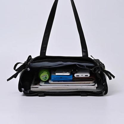 Lovely Korean Style Lolita Girls High-capacity Shoulder Bags Briefcase Female Transparent Tote Hand Bags Itbags
