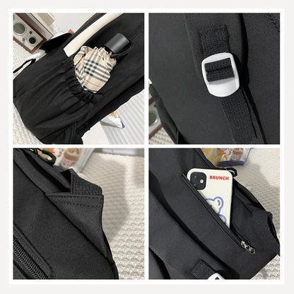 Lovely Korean Style Lolita Girly Girl Backpacks Schoolbags Cute Rabbit Ears Doll Laptop Bags Mochilas Kawaii