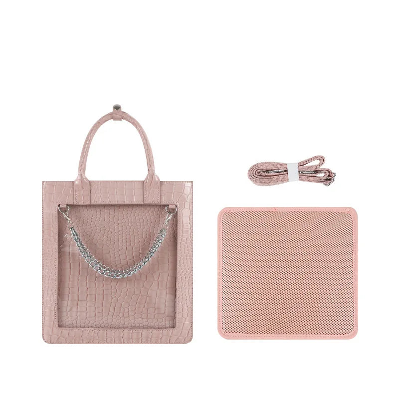 Lovely Lolita Girls Cute Japanese Tote HandBags Sweet Students Two Dimensional Princess Shoulder Bags Transparent Itabags