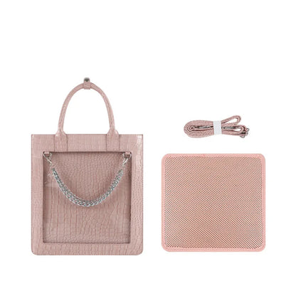 Lovely Lolita Girls Cute Japanese Tote HandBags Sweet Students Two Dimensional Princess Shoulder Bags Transparent Itabags