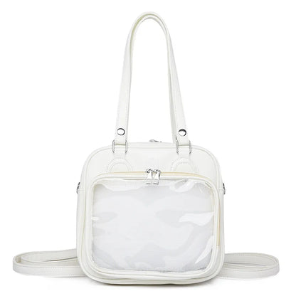 Lovely Lolita Girls Japanese JK Backpacks HandBags Female Cute Bear Ears Students School Box Shoulder Bags Itabags