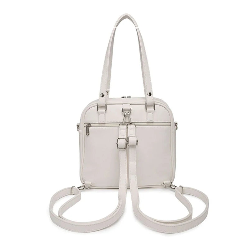 Lovely Lolita Girls Japanese JK Backpacks HandBags Female Cute Bear Ears Students School Box Shoulder Bags Itabags