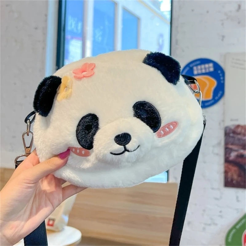 Lovely Panda Plush Bag Stylish Shoulder Bag for Collectors or as a Gift
