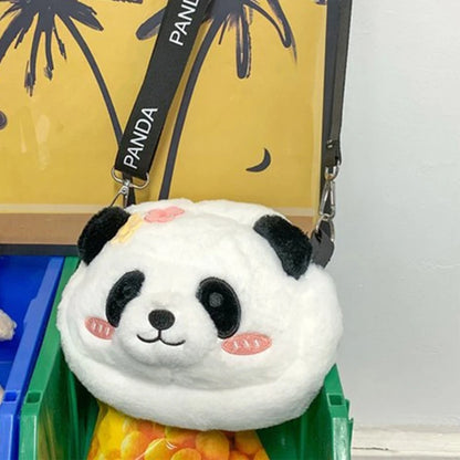 Lovely Panda Plush Bag Stylish Shoulder Bag for Collectors or as a Gift