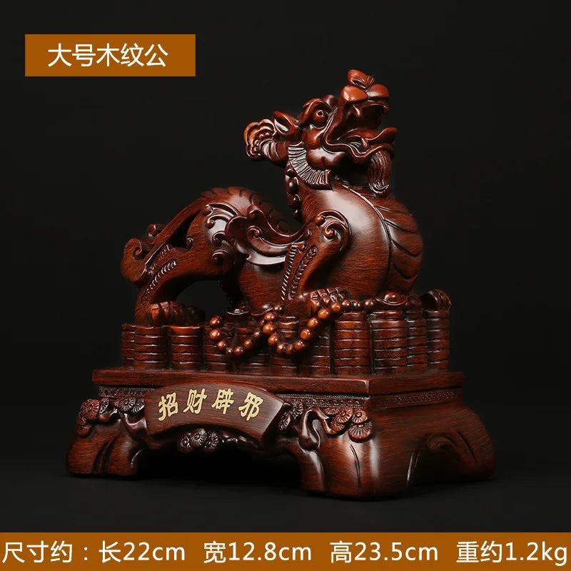 Lucky Feng Shui Home Decoration Craft Statues Pixiu Ornaments Living Room Decor Sculptures Craft Figurines Creative Gift