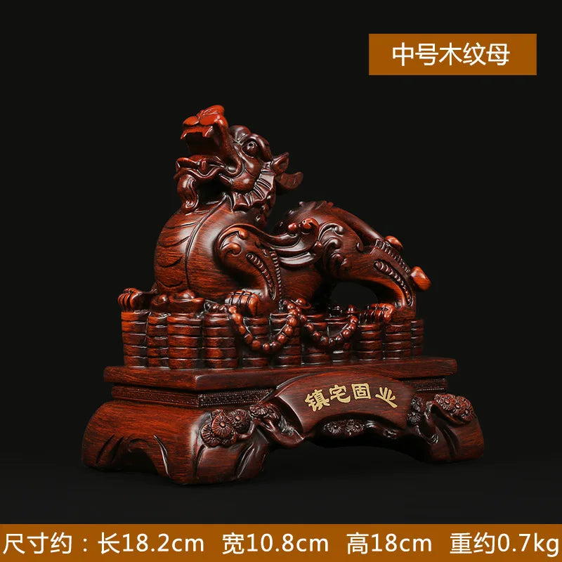 Lucky Feng Shui Home Decoration Craft Statues Pixiu Ornaments Living Room Decor Sculptures Craft Figurines Creative Gift