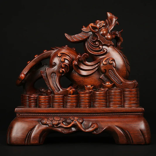 Lucky Feng Shui Home Decoration Craft Statues Pixiu Ornaments Living Room Decor Sculptures Craft Figurines Creative Gift