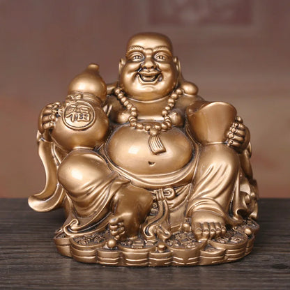 Lucky Five Sons Laughing Buddha Big Belly Buddha Home Crafts Maitreya Buddha Ornament Home Decorations Buddha Statue
