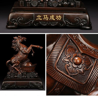 Lucky Ornaments Horse To Success Porch Living Room Indoor TV Cabinet Opening Decoration Gifts