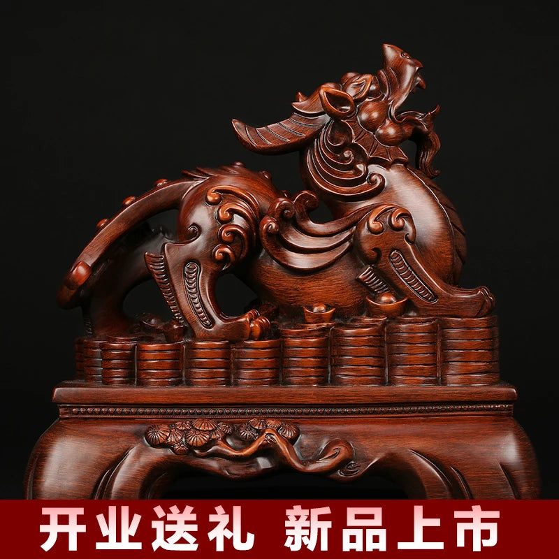 Lucky Pixiu Ornaments  Living Room Decor Feng Shui Home Decoration Craft Statues Sculptures Craft Figurines Miniature Gift