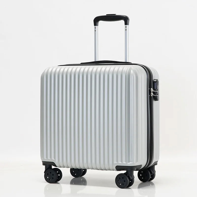 Luggage 18 inch female sturdy and durable children's boarding box mini trolley case mini suitcase