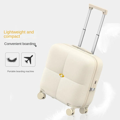 Luggage 20 inch luggage case ABS universal wheel silent travel password box 18 inch luggage box 20 inch boarding box