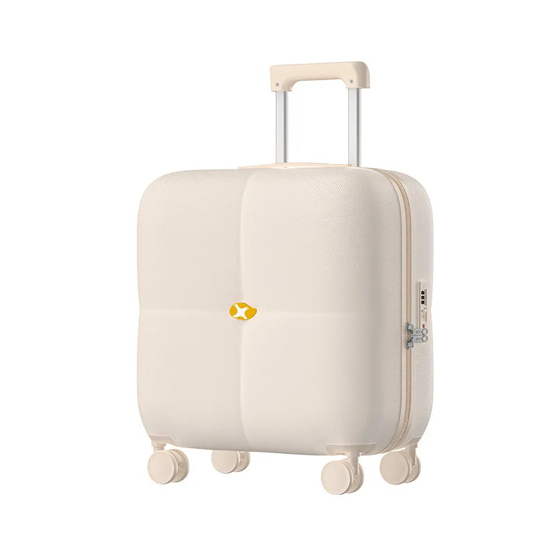 Luggage 20 inch luggage case ABS universal wheel silent travel password box 18 inch luggage box 20 inch boarding box