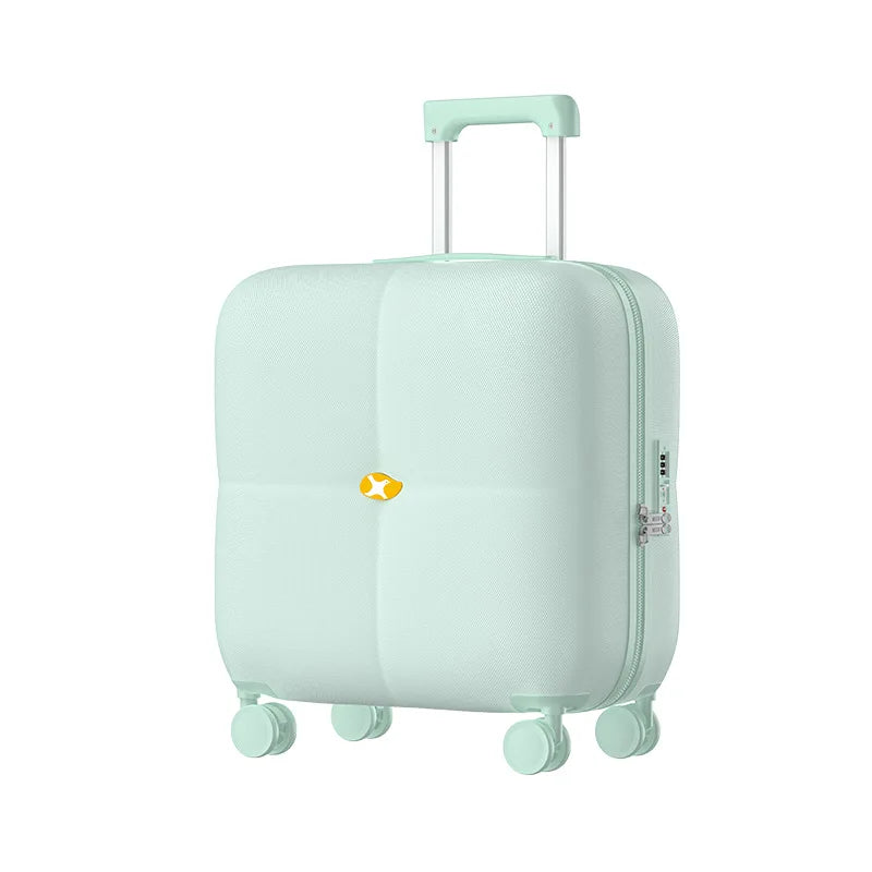 Luggage 20 inch luggage case ABS universal wheel silent travel password box 18 inch luggage box 20 inch boarding box