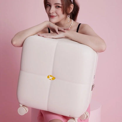 Luggage 20 inch luggage case ABS universal wheel silent travel password box 18 inch luggage box 20 inch boarding box