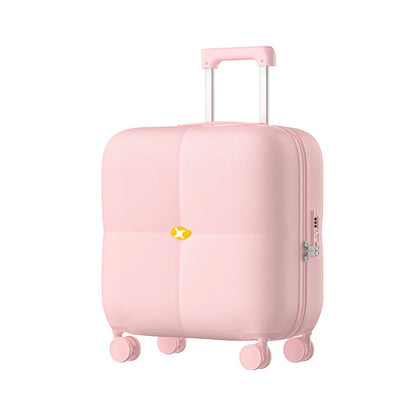 Luggage 20 inch luggage case ABS universal wheel silent travel password box 18 inch luggage box 20 inch boarding box