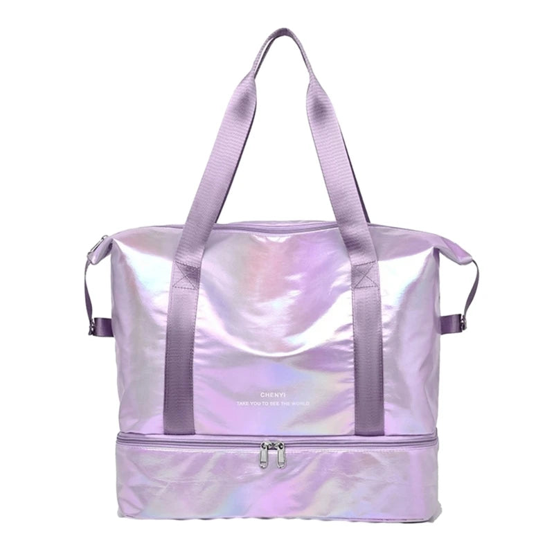Luggage Bag Fitness Gym Bag Women Yoga Handbag Large Capacity Sports Duffle Bag