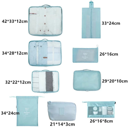 Luggage Storage Bag Travel Organizer Bags Waterproof Project Packing Organizer Travel Bags Clothes Travel Accessories Tidy Pouch