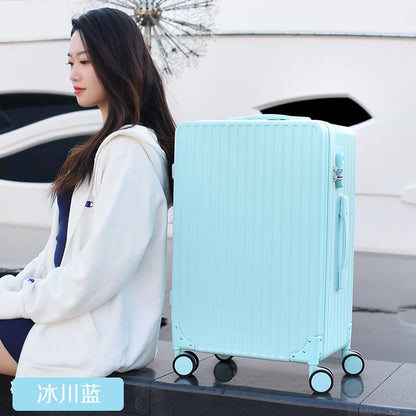Luggage box, female flip top trolley box, male small fresh travel password box, student internet red