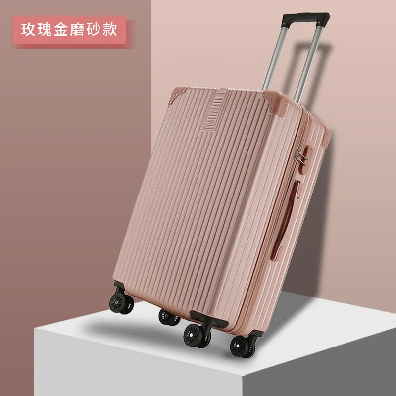Luggage box, female flip top trolley box, male small fresh travel password box, student internet red