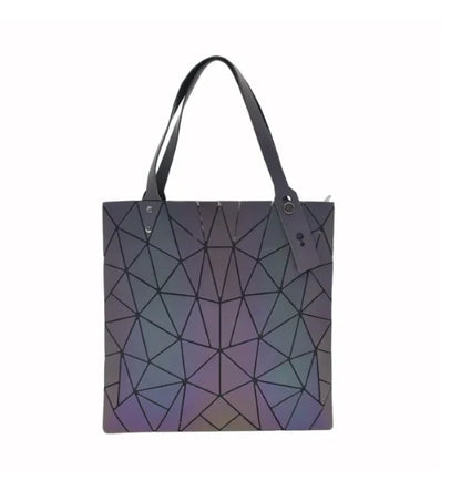 Luminous bao bag Reflective geometric bags for women 2020 Quilted Shoulder Bags Totes female Handbags bolsa feminina sac à main