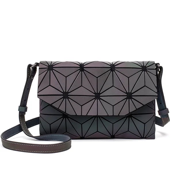 Luminous envelope Bag Women's Geometric evening Clutch bags Handbag Crossbody shoulder bag Luxury handbag for women 2020