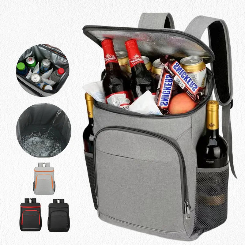 Lunch Bags Camping  Travel Beach Drink Refrigerator Picnic beer Box Thermal Cooler backpack Leak Proof Insulated Food Backpack