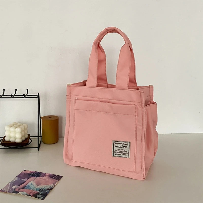 Lunch Box for Adults Teens Food Bag Handbag Travel Hiking Tote Portable