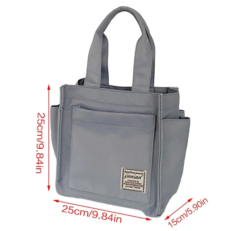 Lunch Box for Adults Teens Food Bag Handbag Travel Hiking Tote Portable