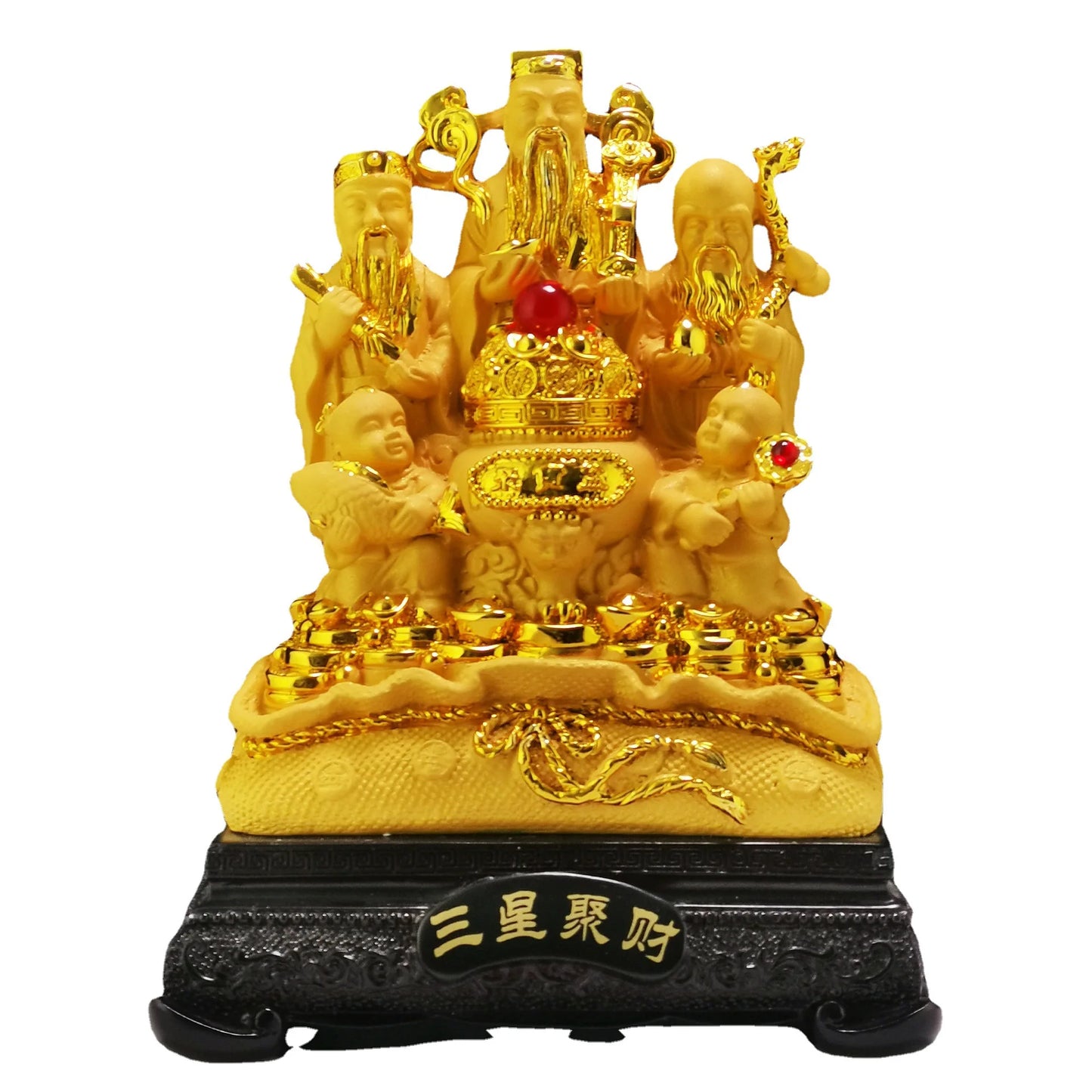 Lushou Samsung ornaments God of Wealth opened and moved to a new home. business gifts living room TV cabinet technolog