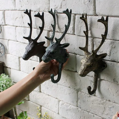 Lutou-Cast Iron Wall Hook, Clothing Store, Clothing Hat, grocery, Living Room, Coffee Bar, K010