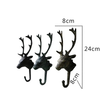 Lutou-Cast Iron Wall Hook, Clothing Store, Clothing Hat, grocery, Living Room, Coffee Bar, K010