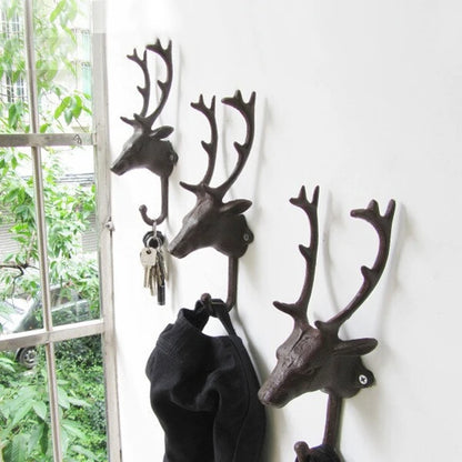 Lutou-Cast Iron Wall Hook, Clothing Store, Clothing Hat, grocery, Living Room, Coffee Bar, K010