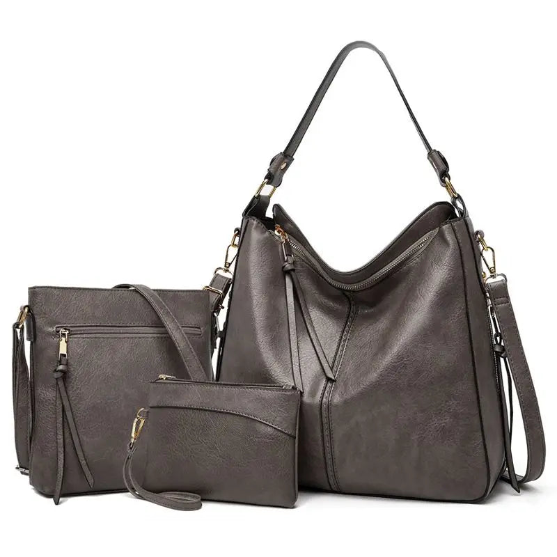 Luxury 3-piece Suits Women Bag High Quality Shoulder Bag Handbag For Women 2024 Designer Luxur Female Ladies Purse Tote Bag