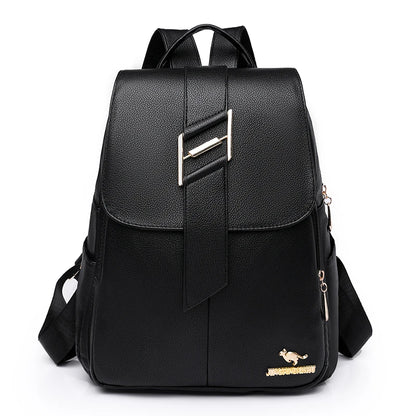 Luxury Backpack Women's Brand Designer Backpack PU Anti Theft Schoolbags Double Shoulder Single Shoulder Switchable Design Bags