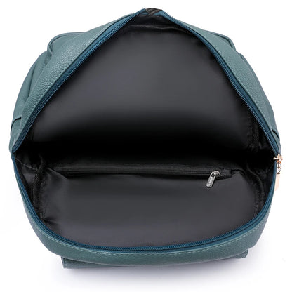 Luxury Backpack Women's Brand Designer Backpack PU Anti Theft Schoolbags Double Shoulder Single Shoulder Switchable Design Bags