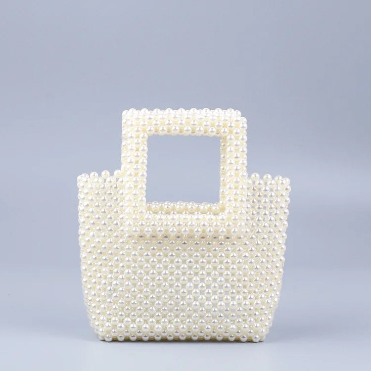 Luxury Beaded Square hand bag Colorful  Party Clutch Designer  Wedding Women Purses Handbags Chic Purse