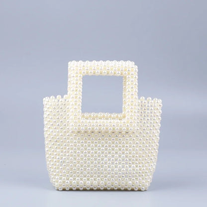 Luxury Beaded Square hand bag Colorful  Party Clutch Designer  Wedding Women Purses Handbags Chic Purse