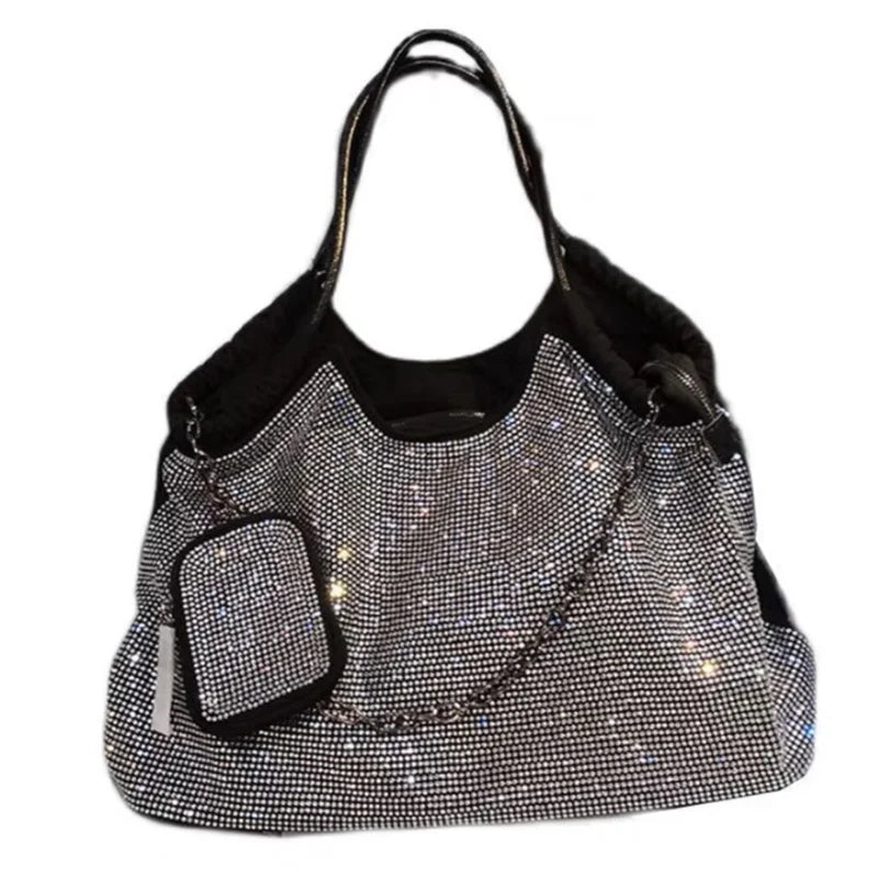 Luxury Big Handbags Women Bags Designer Crossbody Bags for Women New Purses And Handbags High Quality Diamond Tote Bag Bolsa