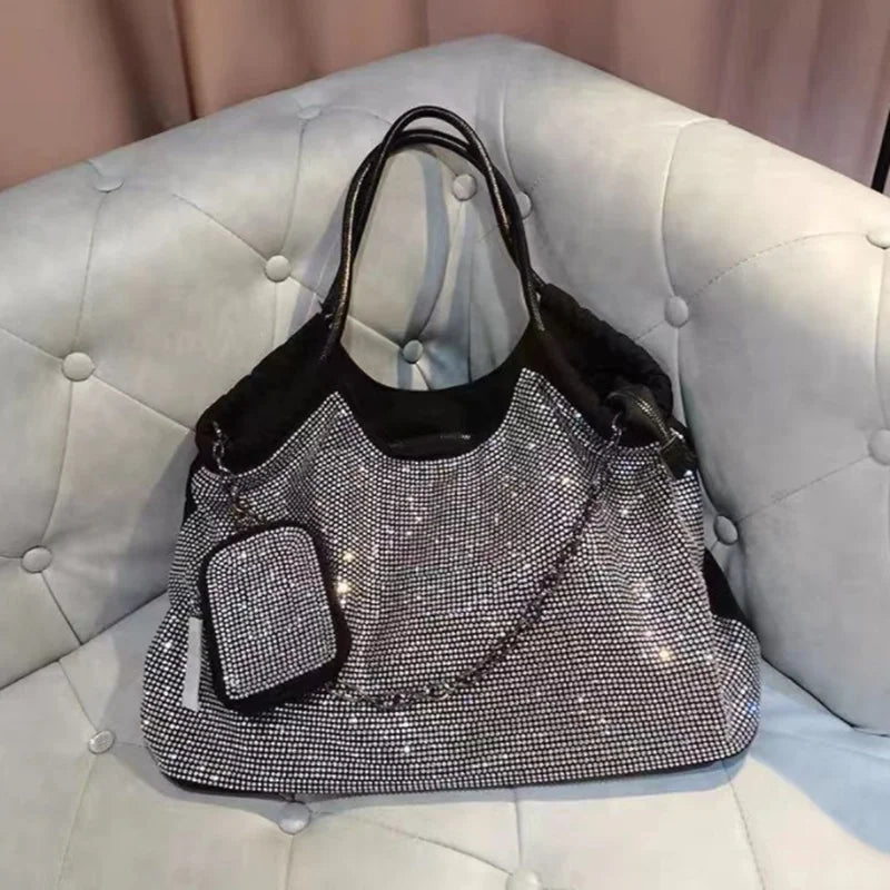 Luxury Big Handbags Women Bags Designer Crossbody Bags for Women New Purses And Handbags High Quality Diamond Tote Bag Bolsa