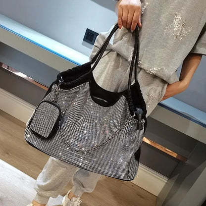 Luxury Big Handbags Women Bags Designer Crossbody Bags for Women New Purses And Handbags High Quality Diamond Tote Bag Bolsa